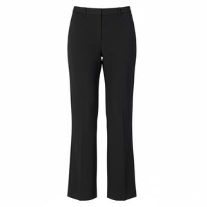 Talbots Black Signature Dress Pants Trousers 2P Stretch Wide Leg Career Office